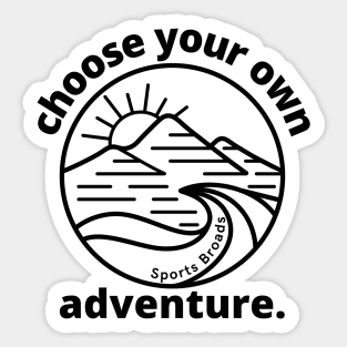 Sports Broads: Choose Your Own Adventure Sticker